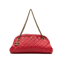 Chanel Mademoiselle en Cuir en Rouge