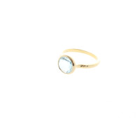 Monica Vinader Ring Silver in Gold