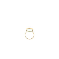 Monica Vinader Ring Silver in Gold