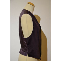 Ralph Lauren Purple Label Vest Cotton in Violet
