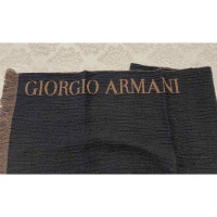 Giorgio Armani Schal/Tuch aus Wolle in Orange