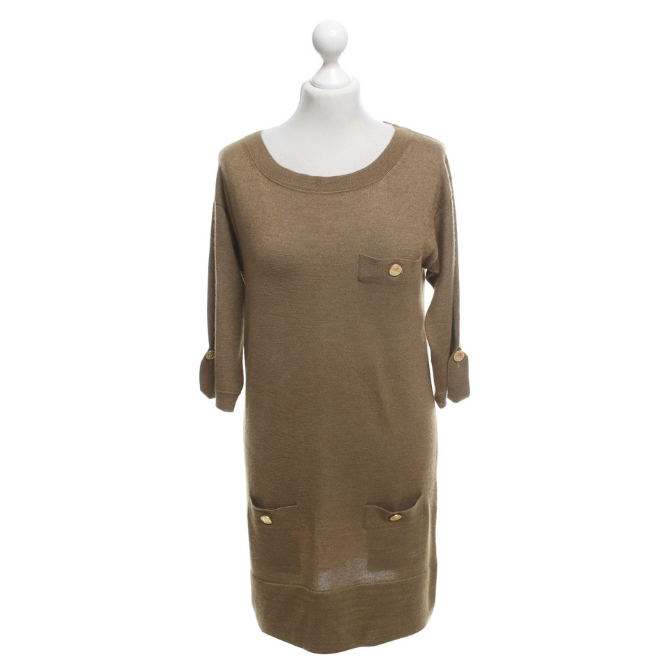 Chloé Khaki knit dress