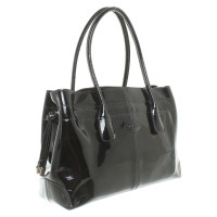 Tod's Handtasche aus Lackleder