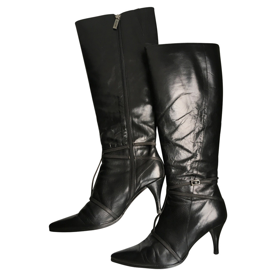Joop! Boots Leather in Black