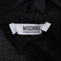 Moschino Cheap And Chic Kleid in Schwarz/Grau