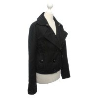 Drykorn Veste/Manteau en Laine en Noir