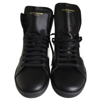 Saint Laurent Sneakers in pelle nera