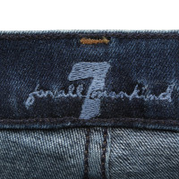 7 For All Mankind Jeans avec garniture en strass