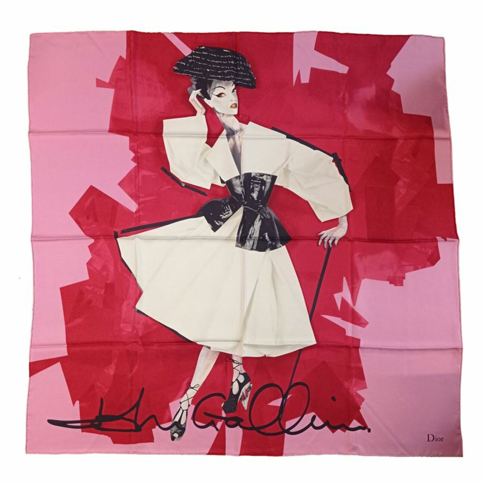 Dior Schal/Tuch aus Seide in Rosa / Pink - Second Hand Dior Schal/Tuch aus  Seide in Rosa / Pink gebraucht kaufen für 420€ (7182355)