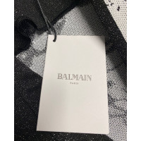 Balmain Giacca/Cappotto in Viscosa in Bianco