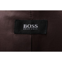 Hugo Boss Veste/Manteau en Cuir en Marron