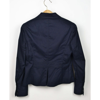 Luisa Spagnoli Jacket/Coat Cotton in Blue