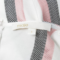 Maje Dress with stripe pattern