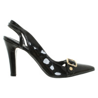 Les Copains Pumps/Peeptoes Patent leather in Black