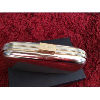 Anya Hindmarch Clutch Leer in Goud