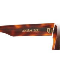 Christian Dior Zonnebril in Bruin