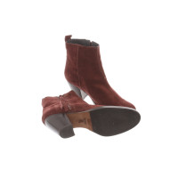 Acne Ankle boots Leather in Bordeaux