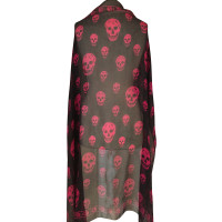 Alexander McQueen Silk scarf with print