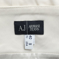 Armani Jeans Robe en Soie en Crème