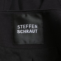 Steffen Schraut Mantelkleid in Schwarz