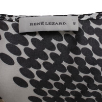 René Lezard top with pattern