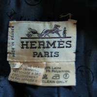 Hermès Wollrock in Schwarz