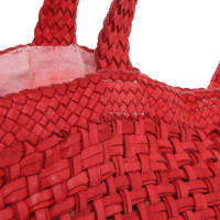 Giorgio Brato Shopper Leather in Red