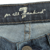 7 For All Mankind Bootcut-Jeans mit Waschung