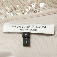 Halston Heritage Vestito in Beige