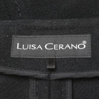 Luisa Cerano Cape in black