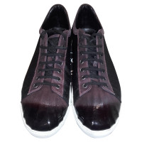 Alexander McQueen Nero liscio Trainer