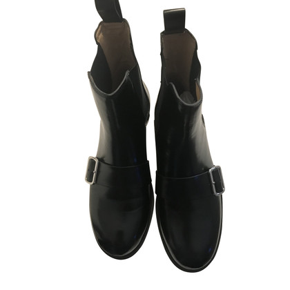 Jil Sander Leather ankle boots