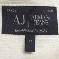 Armani Jeans Cream-colored short coat
