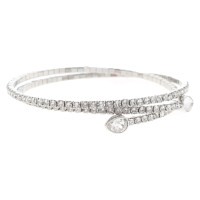 Swarovski Bracelet/Wristband in Silvery