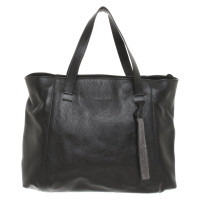 Fabiana Filippi Handtasche aus Leder in Schwarz