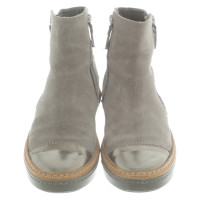 Agl Bottines en Cuir en Taupe