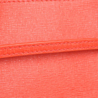 Furla Handtasche aus Leder in Orange