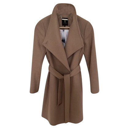 Ted Baker Giacca/Cappotto in Lana in Beige