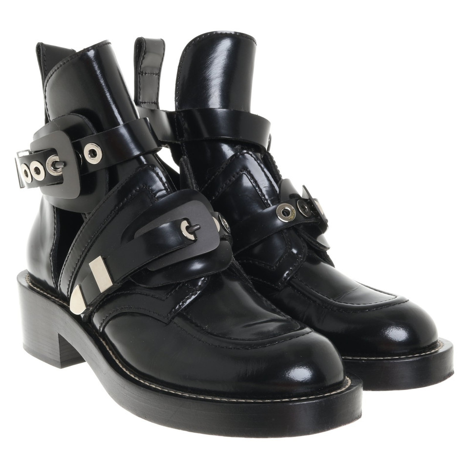 Balenciaga "Ceinture Ankle Boots" in black