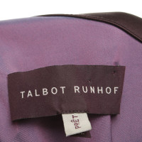 Talbot Runhof Kleid in Patchwork-Optik