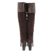 Costume National Suede boots in brown