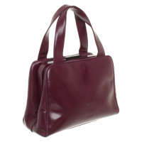 Prada Handtas Leer in Violet