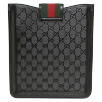 Gucci iPad Case in Schwarz