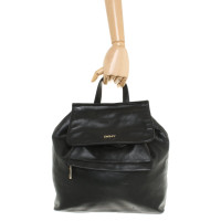 Dkny Backpack Leather in Black
