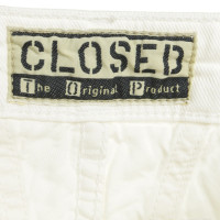 Closed Jeans "Pedal Pusher" in Weiß 