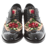 Dolce & Gabbana Lace-up shoes with floral details