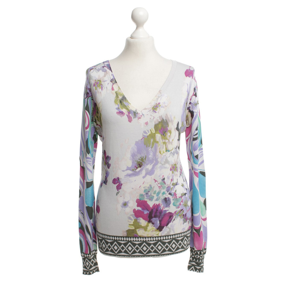 Etro Sweater with floral pattern