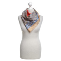 Christian Dior Zijden sjaal met een grafisch patroon