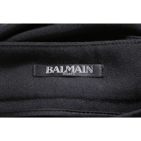 Balmain Trousers Wool in Black