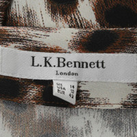 L.K. Bennett Oberteil mit Muster